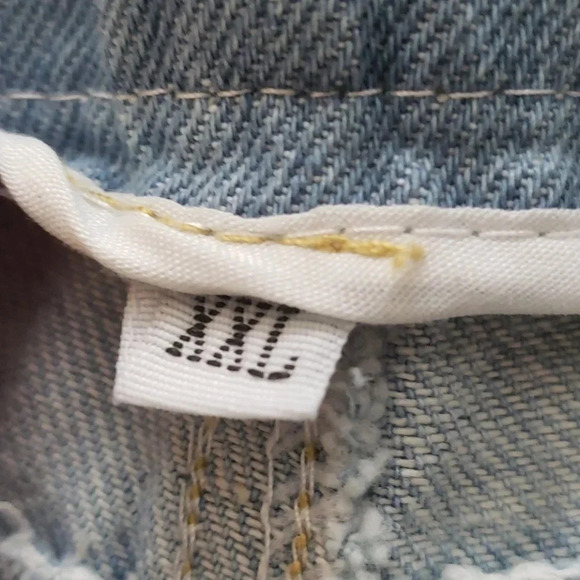 CHOIES Light Blue High Waisted Distressed Jeans - Picture 11 of 13